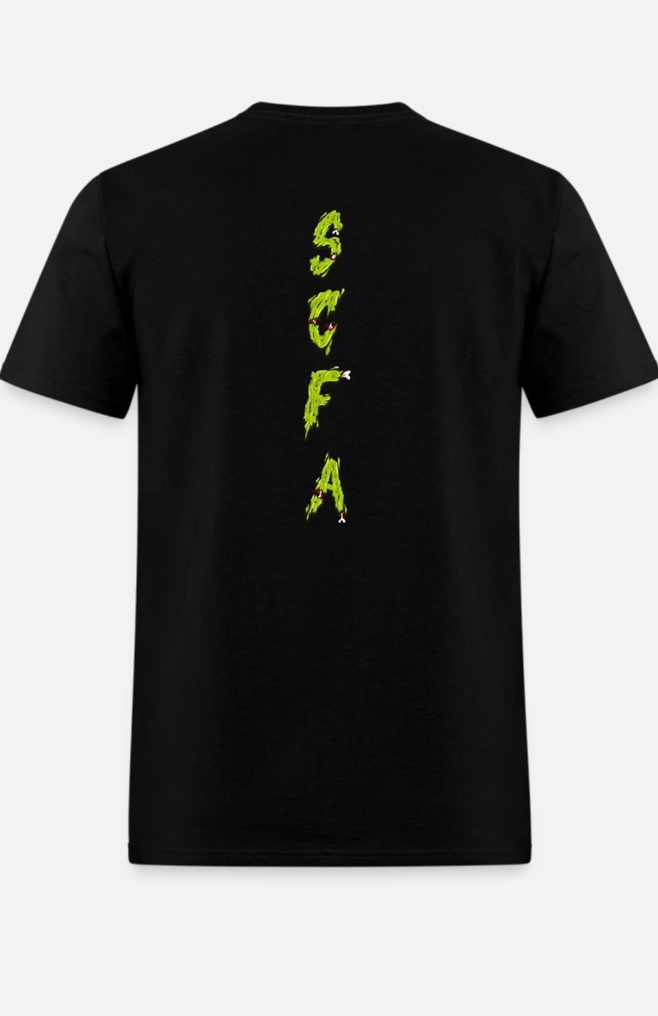 Black SCFA Tee (Zombie Design)