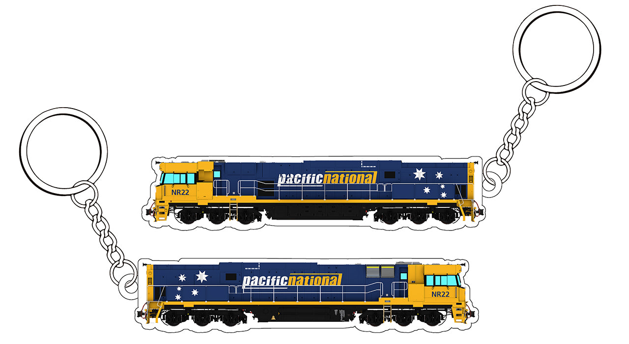 NR 22 (Pacific National) keychain