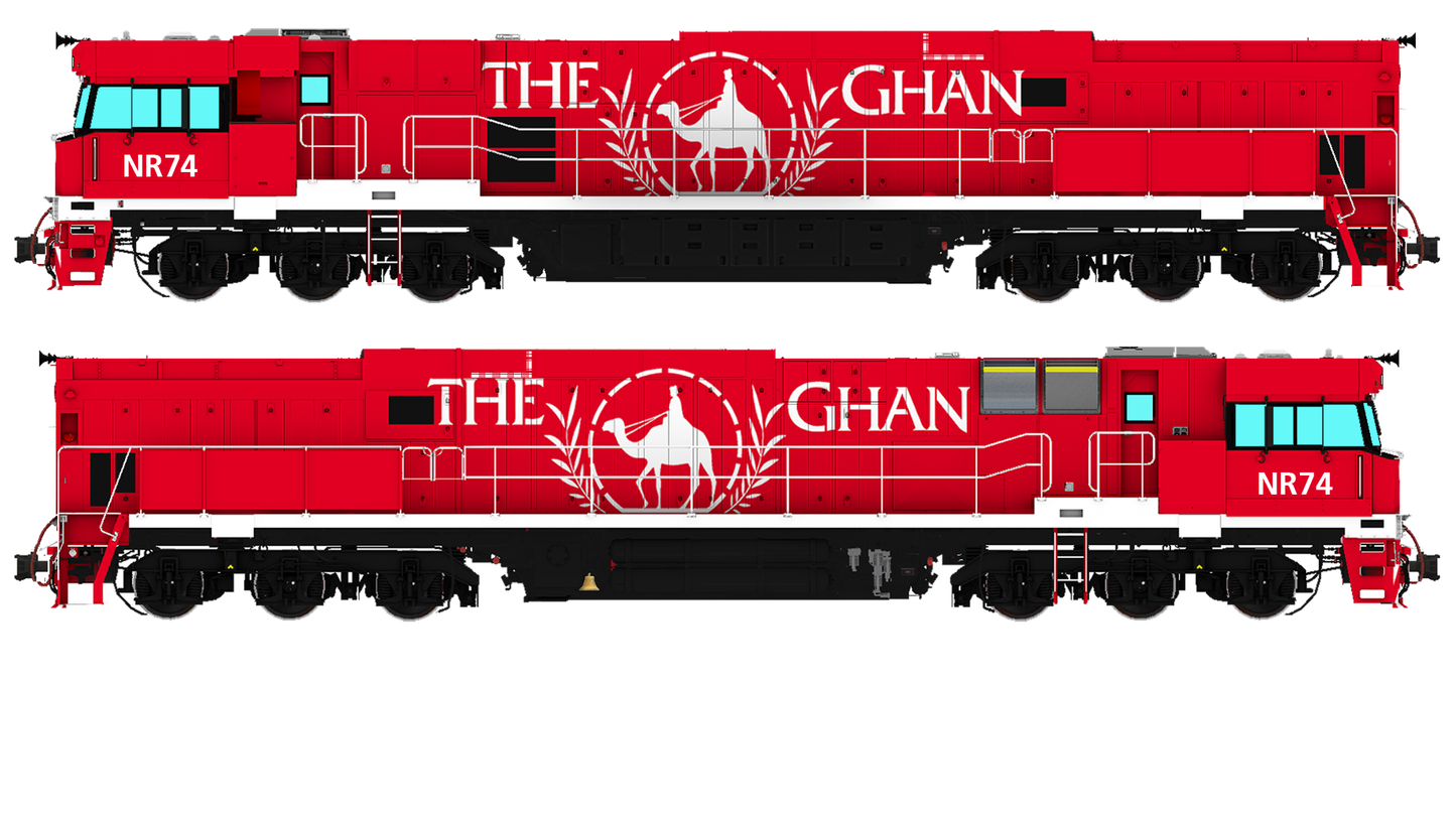 NR 74 (The Ghan) keychain