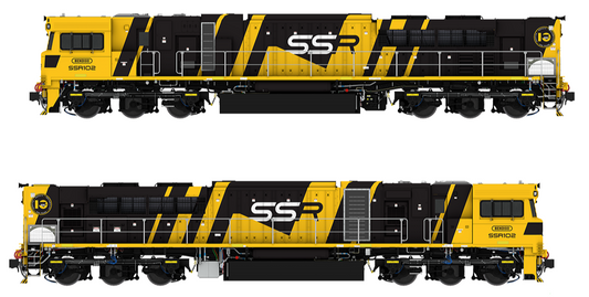 SSR 102 (Tiger Livery) Keychain