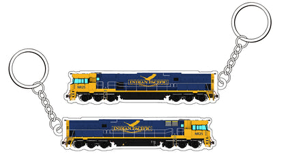 NR 25 (Indian Pacific) keychain