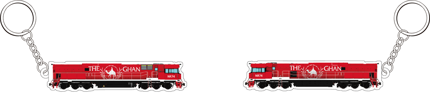 NR 74 (The Ghan) keychain