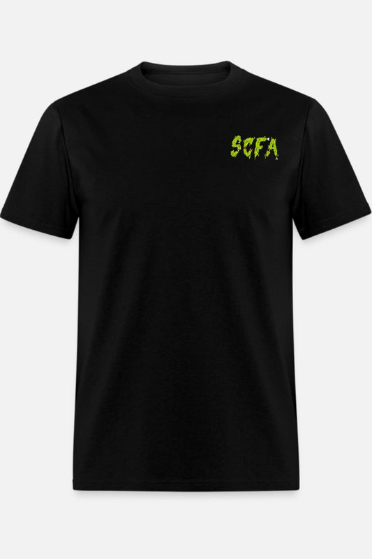 Black SCFA Tee (Zombie Design)